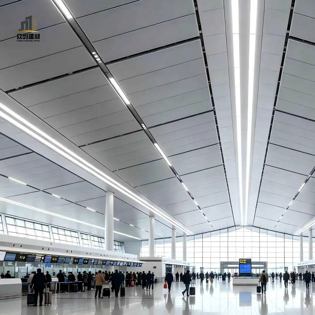 Integrated LED Aluminum Ceiling System | Linear Light Metal Ceiling Solution
